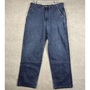 G-Unit Loose Fit Denim Jeans Streetwear Embroidered 36 Dark Wash Y2k Streetwear